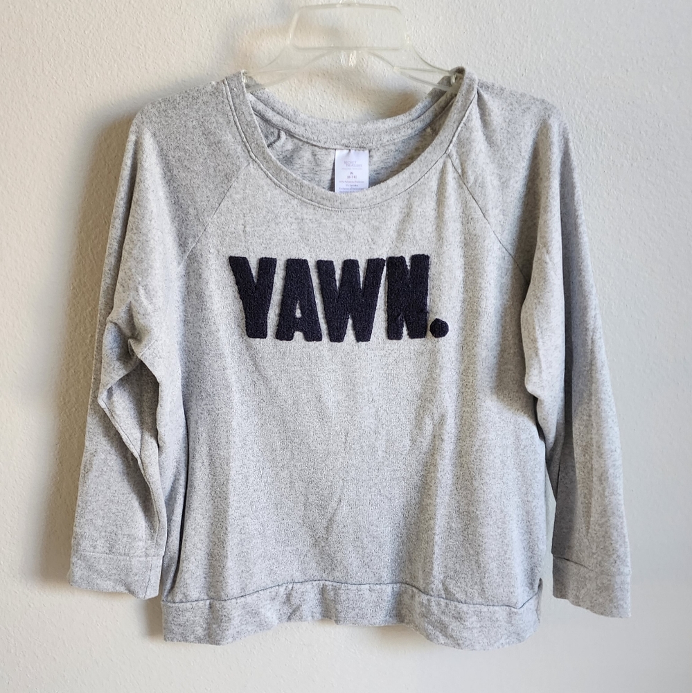 "Yawn" Super-Soft Ladies Pajama Shirt